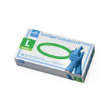 Medline - Mds1286h - Glove, Exam, Nitrile, Extd Cuff,Lf,L - Each