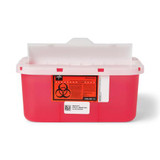 Medline - Mds701201fh - Container, Sharps, 1 Gal, Clr/Red, Flap - Each