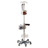 Medline - Mds80600gry - Pole,Iv,Hd,Quick Release Caster,Gray Bse - Each