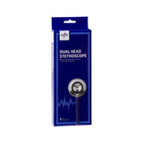 Medline - Mds926203cs - Stethoscope,Dual-Head,Blue - Each