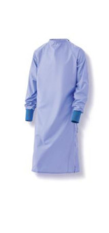Medline - Mdt012086xl - Gown,Cover,Blockade,1ply,Ceil Blu,Xl - Each