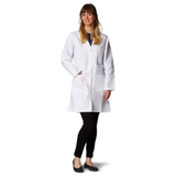 Medline - Mdt11wht22e - Coat,Lab,Ladies,Staff Length,White,22 - Each