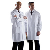 Medline - Mdt12wht38e - Coat,Lab,Unisex,Staff Length,White,38 - Each