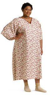 Medline - Mdtog5itsrsw - Gown,Iv,Exam,Tieside,Royale Wine,5xl - Each