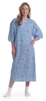 Medline - Mdtpg7rtscab - Gown, Pmax, Cascade Blue Print - Each