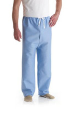 Medline - Mdtpj4t04dem - Pant,Pajama,Solid Blue,Large,White Cc - Each