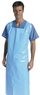 Medline - Non24280 - Apron,Pullover,Poly,Hvywt,Blu,41"x62" - Each
