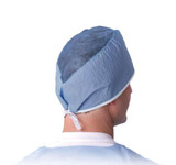 Medline - Non28625 - Cap,Surgeon,Scrim,Tie Back,Blue - Each