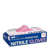 Medline - Pink2586 - Glove, Exam, Nitrile, Pink, Sense - Each