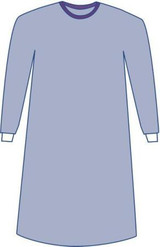 Medline - Spt-2501Smscs - Gown,Fabrnf,Sms,L - Case/100