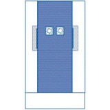 Medline - Spt-4119Scs - Drape,Femoral Angio,Xln,Pouch - Case/20