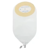 Nu-Hope - Nu-Flex - 40-7564-R - Oval D 1 - 1/2" - 2 - 3/4" Trim To Fit Adult Post Op Drain Pouch With Barrier, Roll - Up, Flat, 24 Ounce Odor Proof Strong And Lightweight, Easy Application. - Box/10