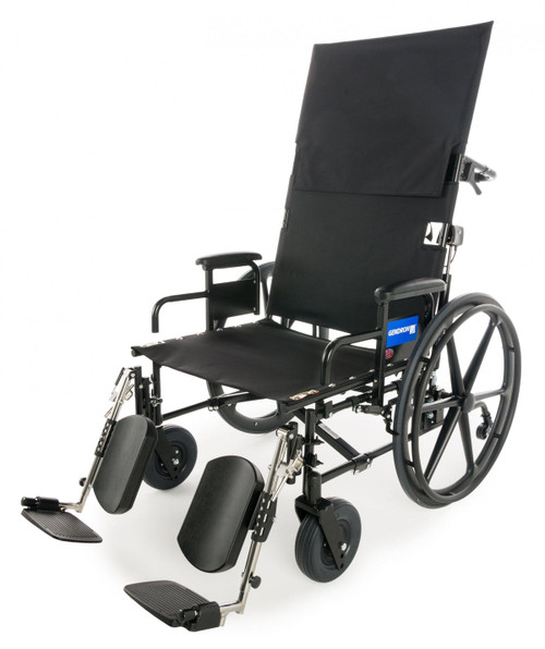 Graham Field - 450282030R - Bariatric Reclining Wheelchair Regency 450 Desk Length Arm Swing - Away Footrest 28 Inch Seat Width Adult Lbs Weight Capacity - Each