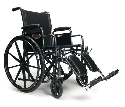 Graham Field - 3H020100 - W/C Advantage Lx Fxd D - Ftr E&J Nylon Upholstery - 300Lb - Each