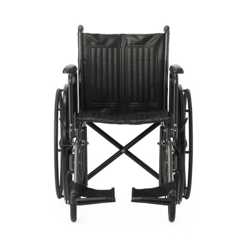 Medline - K1186v11s - Wheelchair,K1,Vinyl,18,Fla,Sa Foot - Each