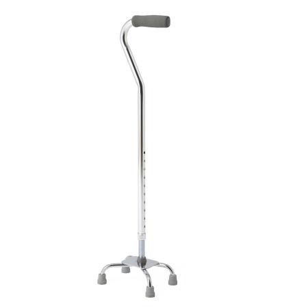Medline - Mds86222chrh - Cane,Quad,Small Base,Chrome - Each