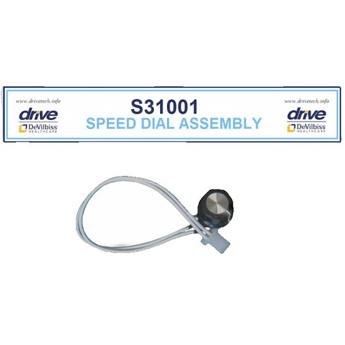 Drive Devilbiss Healthcare - S31001 - Medical Scooter Speed Dial Assembly - Each