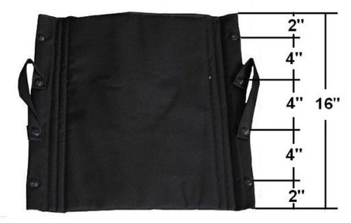 Drive Devilbiss Healthcare - Stds2348Blk - Medical Seat Uphol.17"X16",Black - Box/1