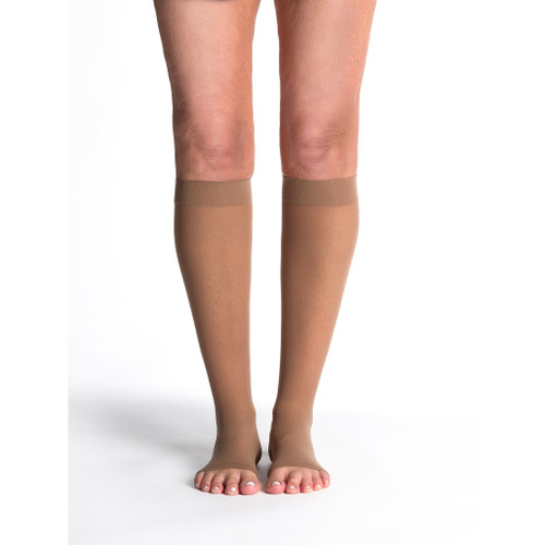 Sigvaris - 781Cmso73 - Womens Eversheer Open Toe Calf High - Short