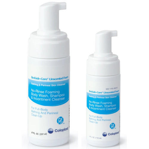 Coloplast - Bedside-Care Easicleanse - Coi1300 - Rinse - Free Shampoo And Body Wash Sensitive Skin 4 Oz Pump Bottle Unscented - Box/36