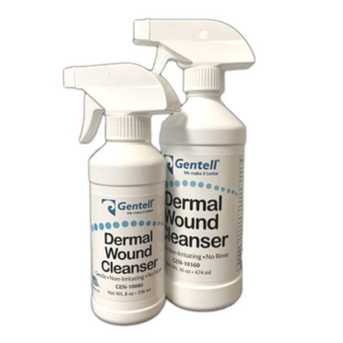 Gentell - Gen-10080C - Wound Cleanser 8 Oz Spray Bottle Nonsterile - Each