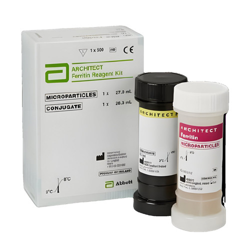 Abbott - Architect - 07K5935 - Immunoassay Reagent Ferritin For C4100 / Ci16200 Ci8200 I1000Sr I2000 I2000Sr Analyzers 500 Tests - Box/500