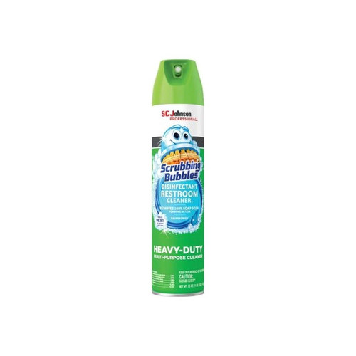 Lagasse - Scrubbing Bubbles - Sjn313358 - Surface Disinfectant Cleaner Acid Based Aerosol Spray Foaming 25 Oz Can Rain Shower Scent Nonsterile - Carton/12