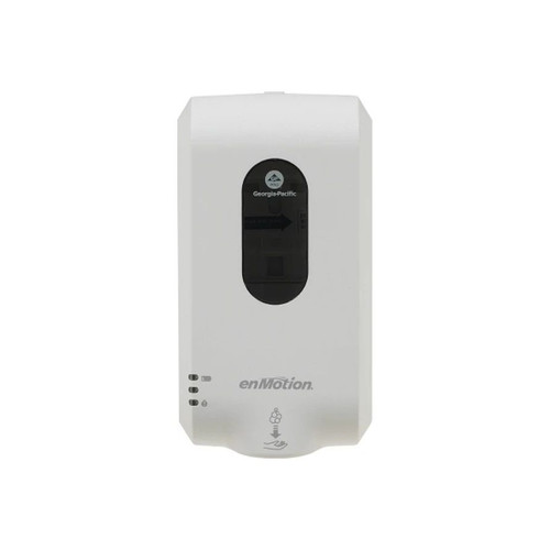 Georgia Pacific - Enmotion Gen2 - 52058 - Consumer Hand Hygiene Dispenser White Touch Free 1200 Ml Wall Mount - Each