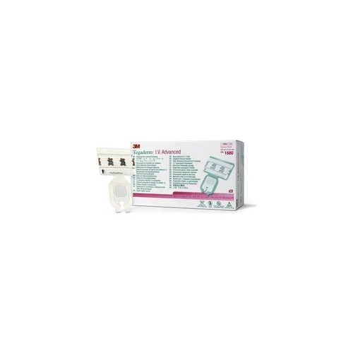 3M - Solventum Corporation - 1680 - Dressing, Iv Tegaderm Adv 1.5"X1.75" - Case/400