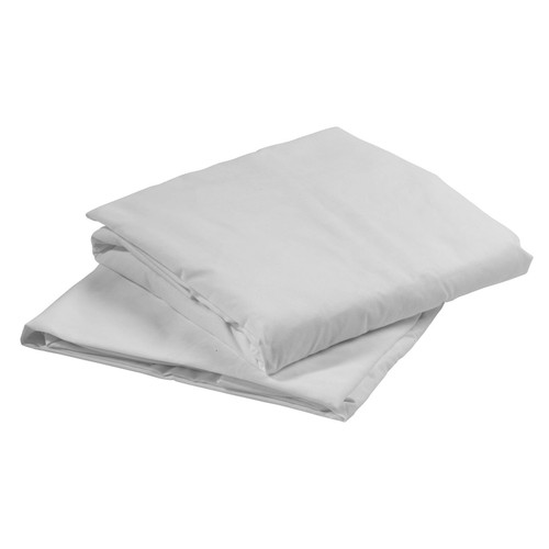 Drive Devilbiss Healthcare - 15030Hbl - Medical Bed Sheet Fitted 36 X 80 6 Inch White Cotton / Polyester Reusable - Case/20