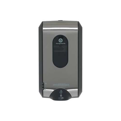 Georgia Pacific - Enmotion Gen2 - 52060 - Consumer Hand Hygiene Dispenser Faux Stainless Touch Free 1200 Ml Wall Mount - Each