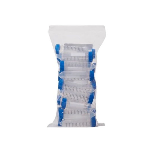 Mckesson - 177-6288 - Centrifuge Tube Conical Bottom Plain 30 X 115 Mm 50 Ml Blue Screw Cap Polypropylene - Bag/25