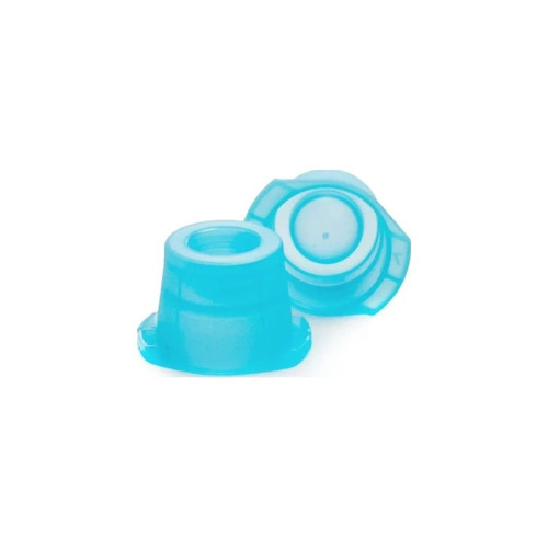 Mckesson - 177-118115B - Tube Closure Polyethylene Snap Cap Blue 12 Mm / 13 16 (Universal) Fits Most 12Mm 13Mm And 16Mm Evacuated Glass Blood Collection Tubes Plastic Test Nonsterile - Bag/1000
