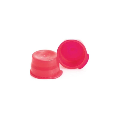Mckesson - 177-113146R - Tube Closure Polyethylene Snap Cap Red 13 Mm For Use With Blood Drawing Tubes Glass Test Plastic Culture Nonsterile - Bag/1000