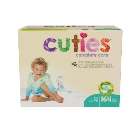 First Quality - Cuties Complete Care - Ccc14 - Diaper Baby Sz4 - Case/164