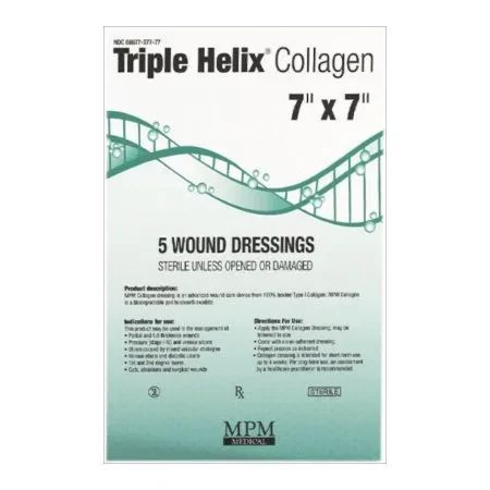 Mpm Medical - Triple Helix - Mp00377 - Sheet, Collagen 7"X7" - Case/50
