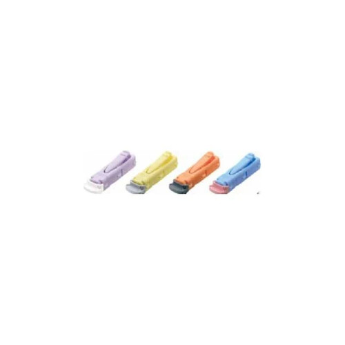 Cardinal Health - Comfort Zone Technology - Slhf200 - Safety Lancet 21 Gauge Retractable Push Button Activation Finger - Case/4000