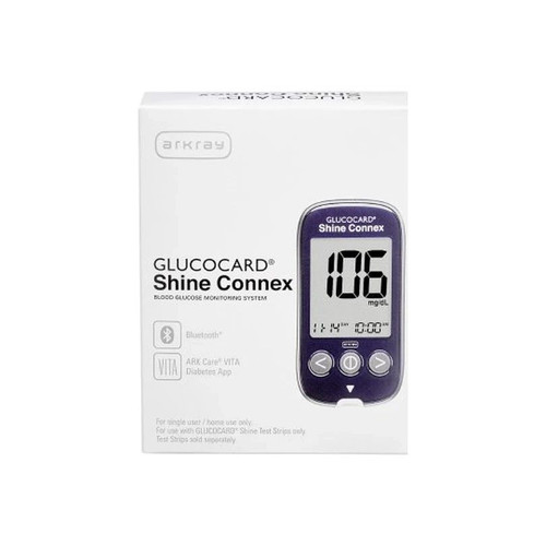 Arkray - Glucocard Expression - 543110 - Shine Usa - Blood Glucose Meter 5 Second Results Stores Up To 500 No Coding Required - Each