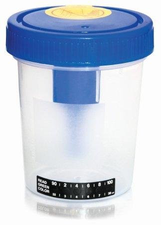 Mckesson - 16-Ucc4 - Urine Specimen Container With Integrated Transfer Device 120 Ml (4 Oz.) Screw Cap Patient Information Sterile - Case/200