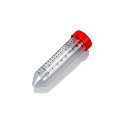 Mckesson - 177-6297Pl - Centrifuge Tube Conical Bottom Plain 50 Ml Red Screw Cap Polypropylene - Bag/25