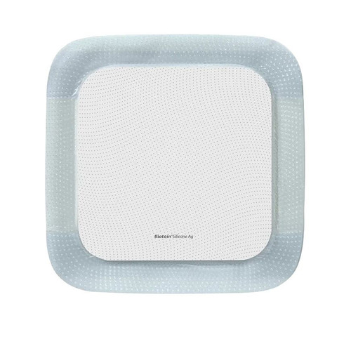 Coloplast - Biatain - 39645 - Silver Silicone Foam Dressing Ag 4 X 12 Inch Rectangle Sterile - Box/5