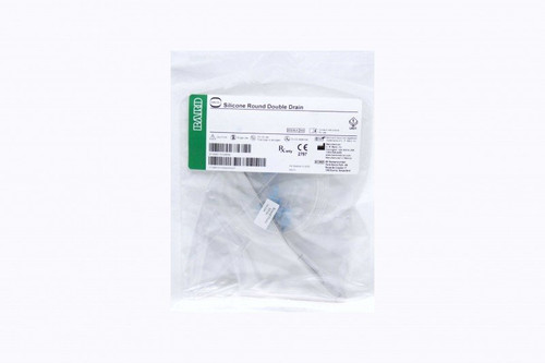 Bard Rochester - 0070710 - Wound Drain Tube Silicone X - Ray Detectable 1/8 Inch Size Double Round Type - Case/10