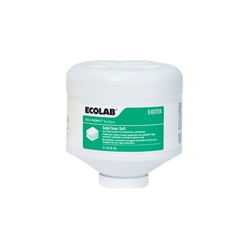 Ecolab - Smartpower - 6101201 - Dish Detergent 6 - 3/4 Lb Dispenser Refill Pack Solid Unscented - Case/4