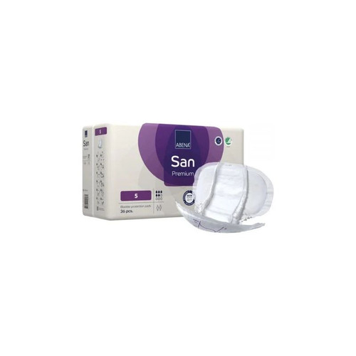 Abena - 1000021307 - North America Incontinence Liner San Premium 11 X 21.2 Inch Moderate Absorbency Fluff / Polymer Core Size 5 - Case/144