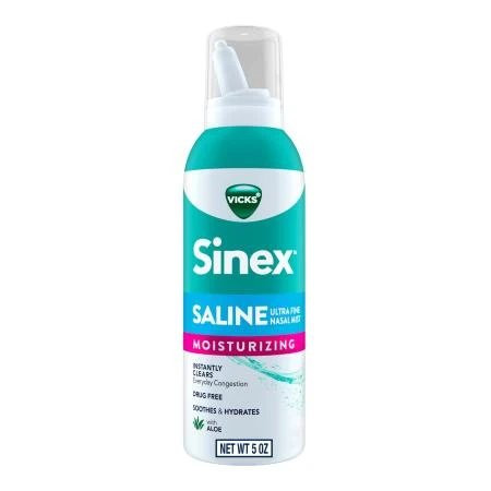 Procter & Gamble - 32390004151 - Sinex, Spr Vicks Saline Ultra Fine Nasal Mist W/Aloe 5Oz - Each