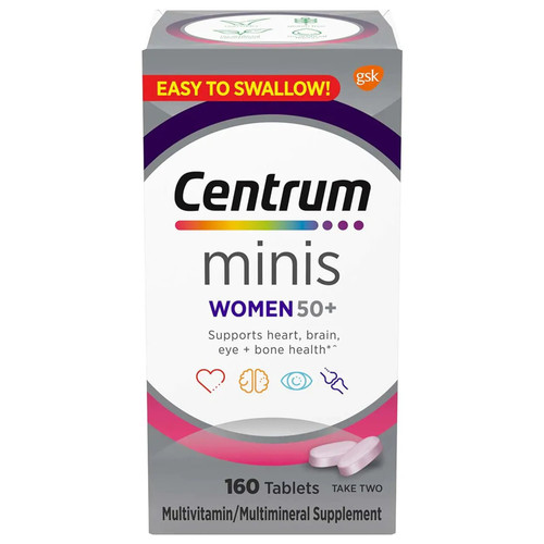 Glaxo Consumer Products - 30573478199 - Centrum, Tab Minis Wmn 50+ Multivitamin - Bottle/1