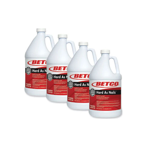 Lagasse - Betco Hard As Nails - Bet6590400 - Floor Finish Liquid 1 Gal Jug Mild Scent Manual Pour - Carton/4
