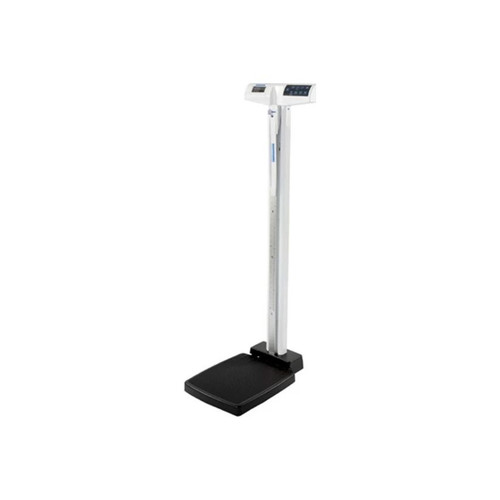 Health O Meter - 502Kg-Bt - Column Scale With Height Rod Lcd Display 660Lb / 300Kg White Battery Operated - Each