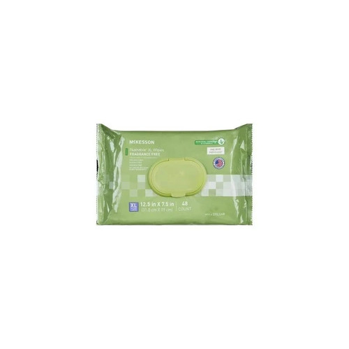 Mckesson - Rockline - DXLU48 - Wipe, Wet Flushable Xl Unscented Soft Pack With Lid 