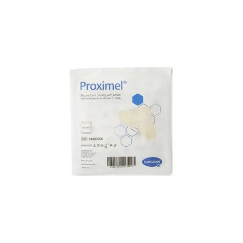 Hartmann - 14400000 - Dressing, Wnd Proximel Silicone Fm W/Border 6"X6" - Case/50